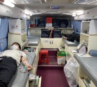 코로나19 극복 5회차 '사랑의 헌혈' 캠페인