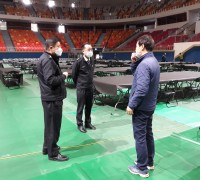 광주 서부소방서, 제21대 국회의원선거 개표소 안전점검