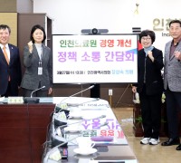 인천시의회, 인천의료원 운영 개선을 위한 정책소통 간담회 개최